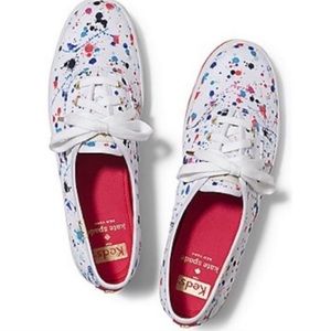 Kate Spade X Keds Paint Spatter Champion Shoes